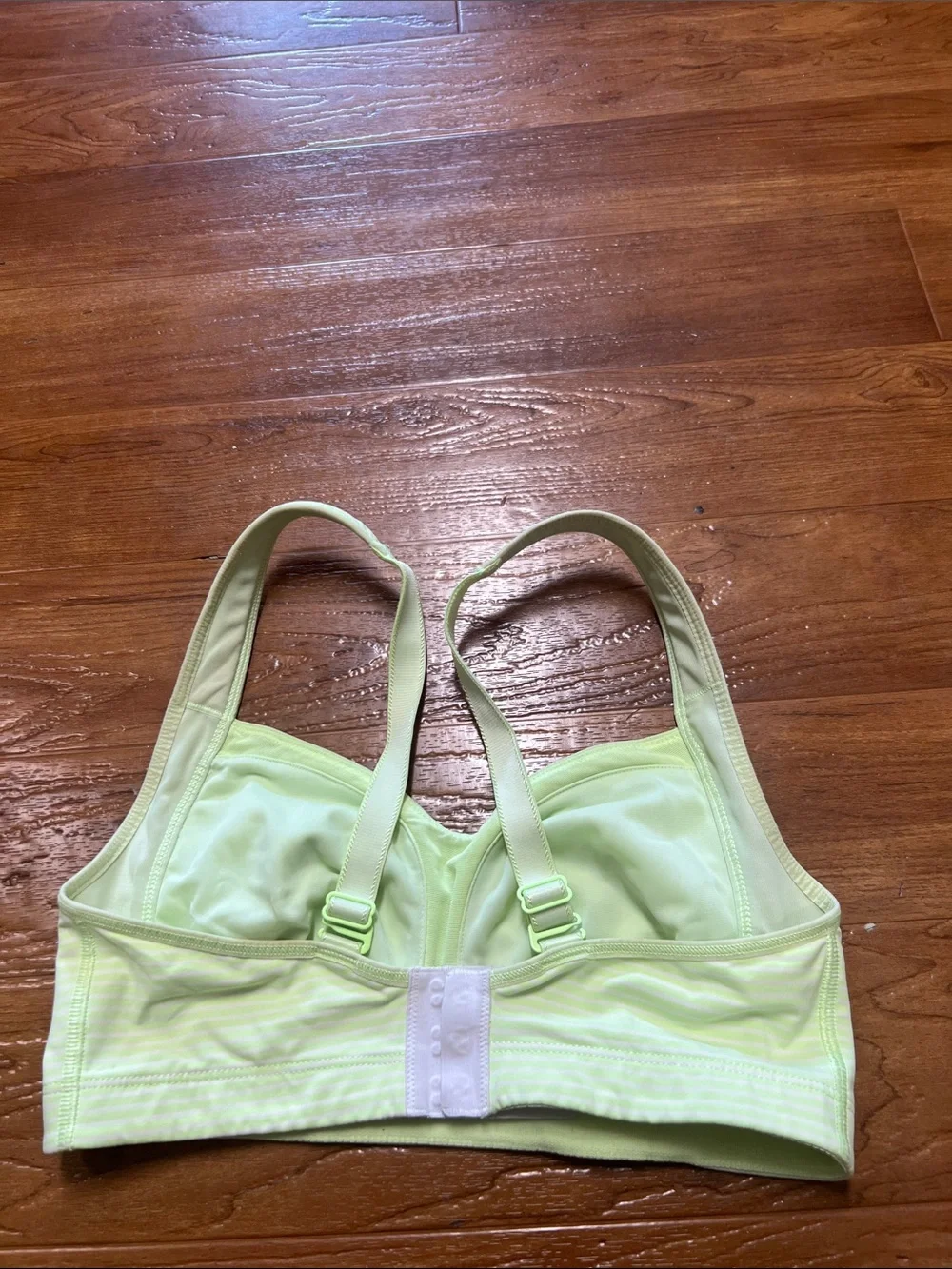 lululemon athletica Light Green Strappy Sports Bra